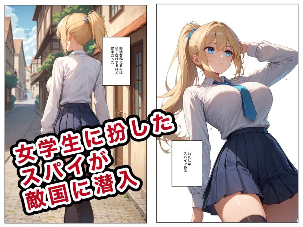 【完全版】[d_455985]女学生スパイの抵抗＜＞