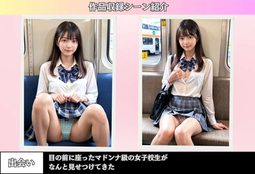 【完全版】[d_459735]電車通学女子校生見せつけ＜＞