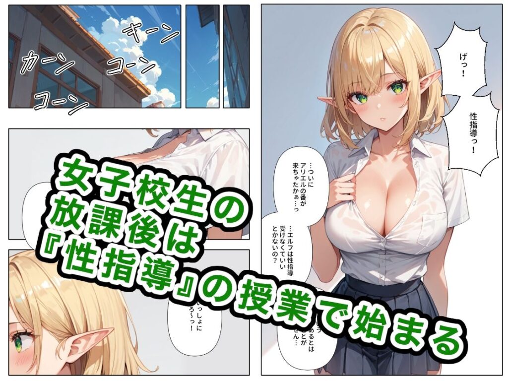 【完全版】[d_493912]どこの女子校にもありふれた普通の性指導 〜異世界生徒編〜＜＞