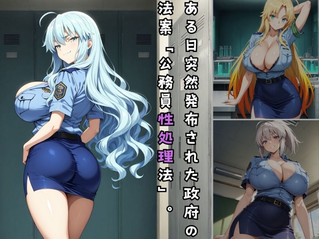 【完全版】[d_505424]爆乳ギャル警官見習いが授業の一環で毎晩あなたの相手をする話＜＞