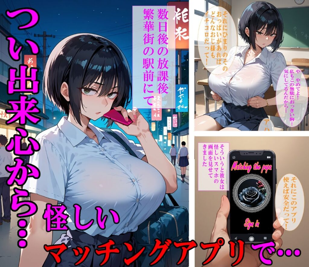 【完全版】[d_509357]パパ活快楽妊娠〜ボーイッシュ健康部活少女はパパ活で受精し母になる〜＜＞