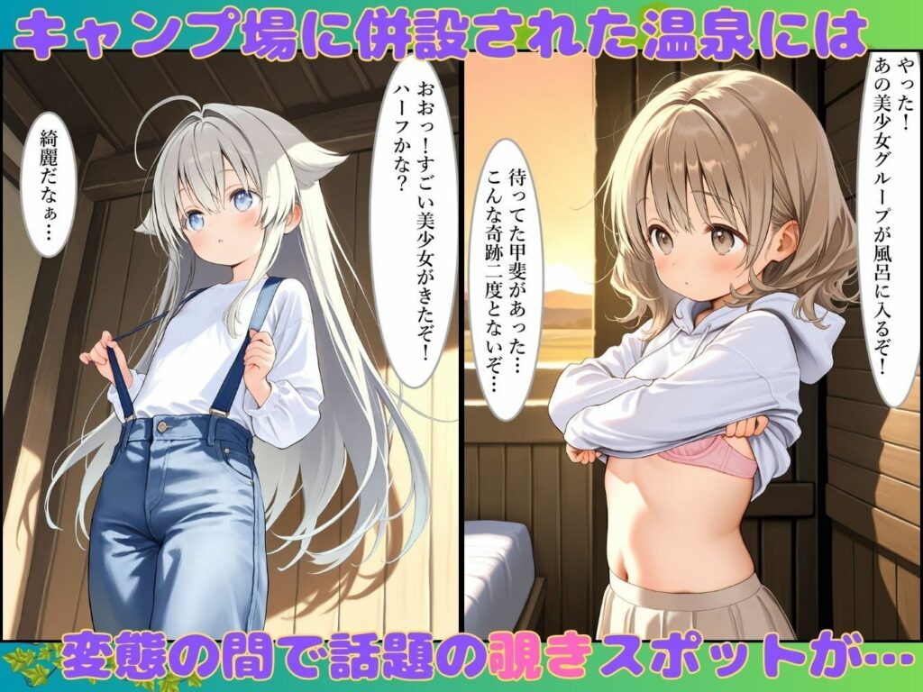 【完全版】[d_527819]【セリフ付き】仲良し4人とキケンなキャンプ場＜＞